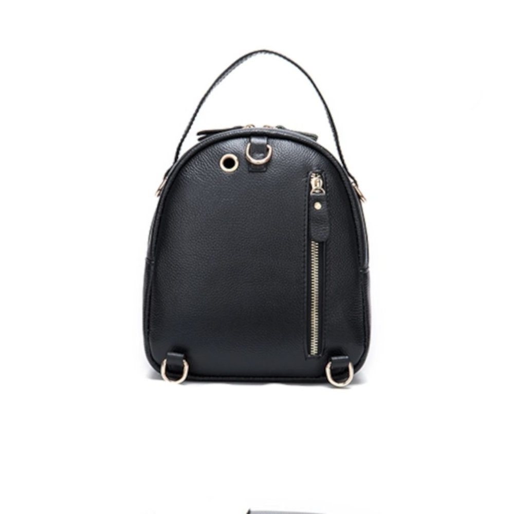 Noblag Women’s Leather Mini Travel Backpack - Picture 4 of 8